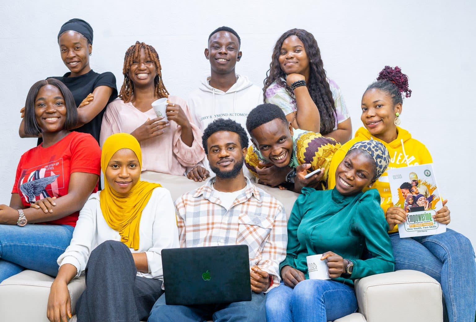 Young African professionals building careers
